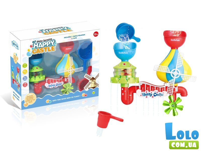 Игрушка для ванны Мельница