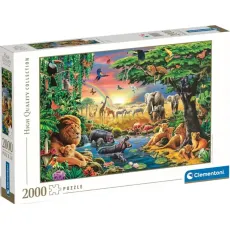 Пазл Африканское собрание, Clementoni, 2000 эл.