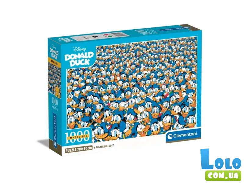 Пазл Невозможное становится возможным, Clementoni, 1000 эл.