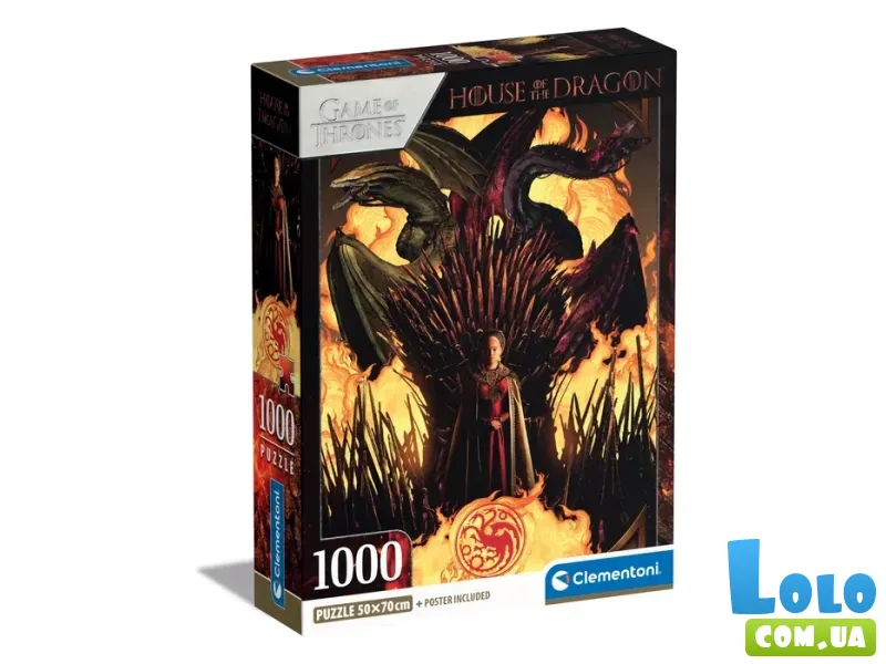 Пазл Дом чудовища, Clementoni, 1000 эл.