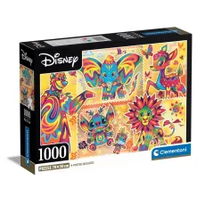 Пазл Герои мультфильмов, Clementoni, 1000 эл.