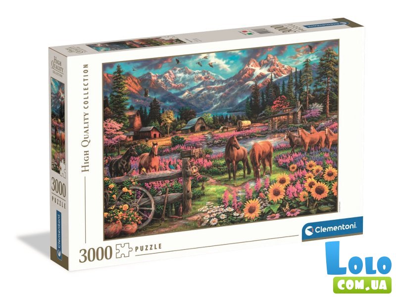 Пазл Горные виды, Clementoni, 3000 эл.