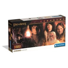 Пазл Панорама с главными героями сериала Обладатель колец, Clementoni, 1000 эл.