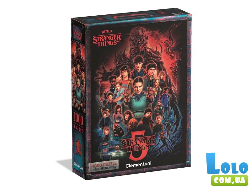 Пазл Очень странные дела 5 (Stranger Things), Clementoni, 1000 эл.