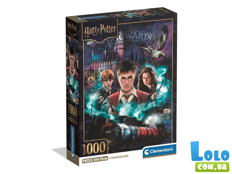 Пазл Гарри Поттер (Harry Potter), Clementoni, 1000 эл.