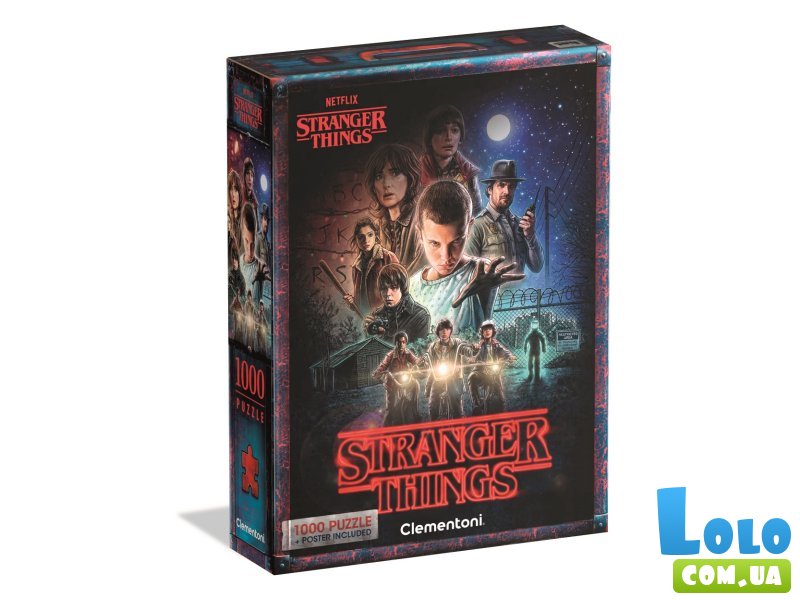 Пазл Очень странные дела (Stranger Things), Clementoni, 1000 эл.