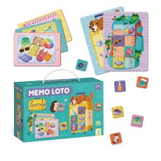 Настольная игра мемо и лото 2в1 Собираемся в путешествие, Dodo