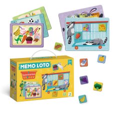 Настольная игра мемо и лото 2в1 Супермаркет, Dodo