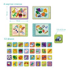 Настольная игра мемо и лото 2в1 Супермаркет, Dodo