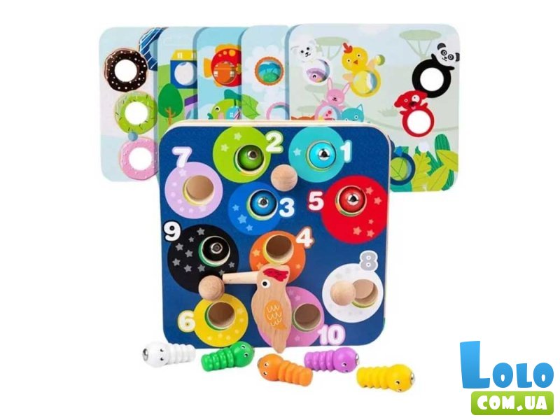 Развивающая игра Ловкий дятел, Tooky Toy