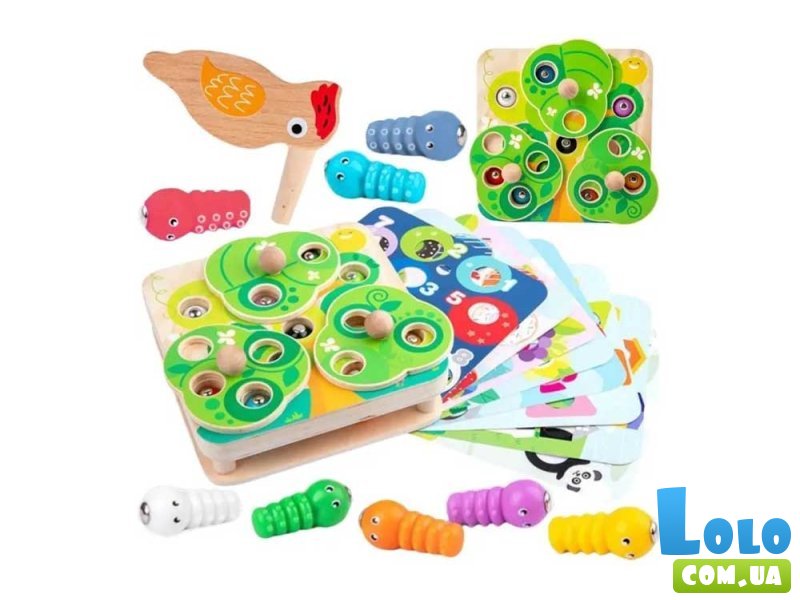 Развивающая игра Ловкий дятел, Tooky Toy