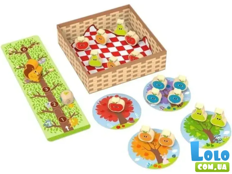Настольная игра Сад белочки, Tooky Toy
