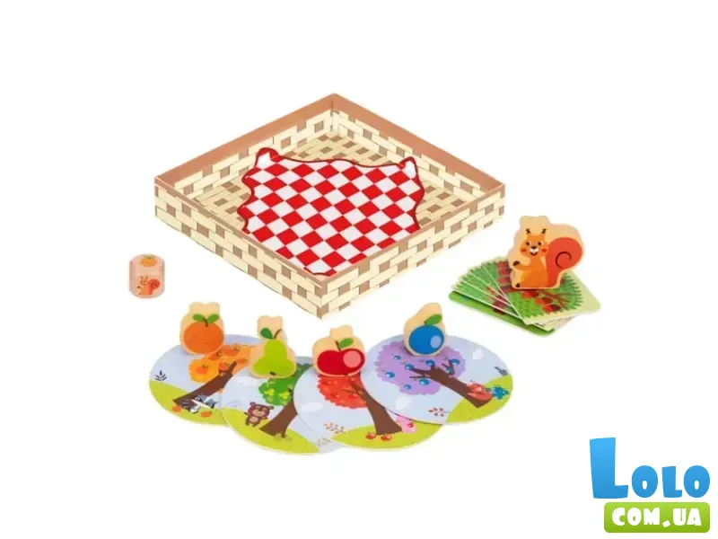 Настольная игра Сад белочки, Tooky Toy