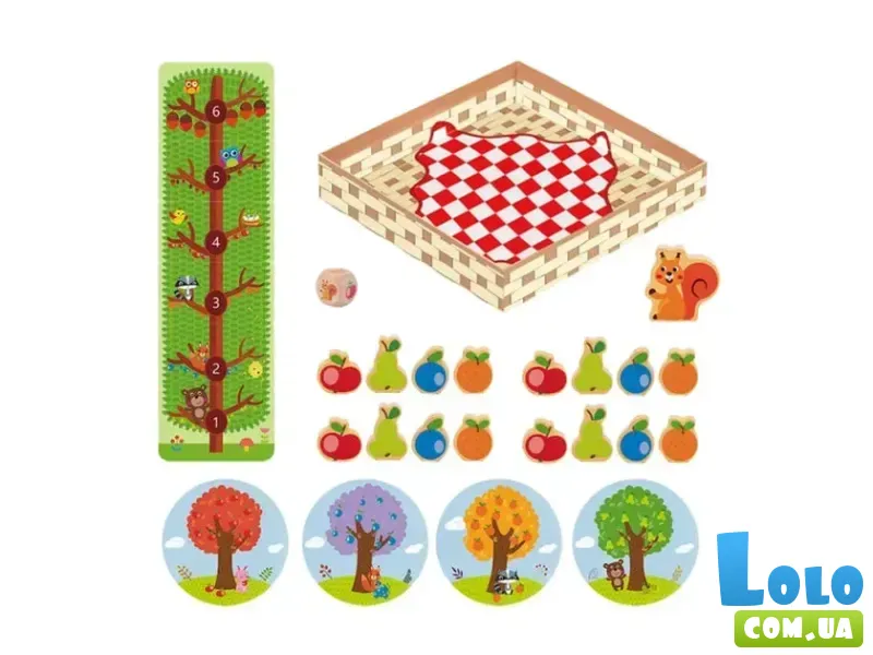 Настольная игра Сад белочки, Tooky Toy