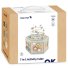 Деревянный развивающий центр бизикуб 7в1, Tooky Toy