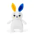 Мягкая игрушка Зайка Мелания, WP Merchandise, 14 см