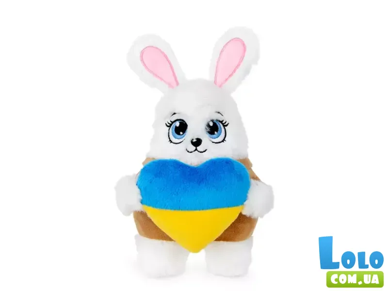 Мягкая игрушка Зайчонок Мурелька, WP Merchandise, 17 см
