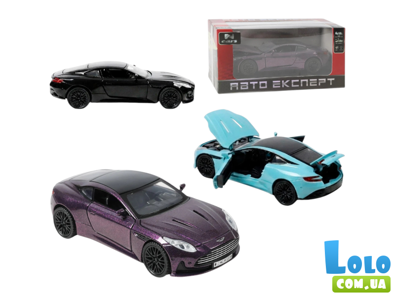 Машина металлопластиковая Aston Martin, АвтоЕксперт (в ассортименте)