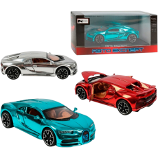 Машина металлопластиковая Bugatti Chiron, Авто Експерт (в ассортименте)