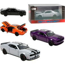 Машина металлопластиковая Dodge Challenger SRT Hellcat, АвтоЕксперт (в ассортименте)