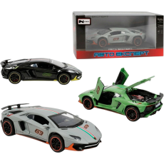 Машина металлопластиковая Lamborghini Aventador SVJ/LP780-4, АвтоЭксперт (в ассортименте)