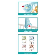 Музыкальная карусель на кроватку с проектором