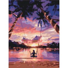 Картина по номерам Небесное наслаждение, Brushme (30x40 см)