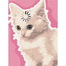 Картина по номерам Мыслящий кот, Brushme (30х40 см)