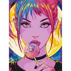 Картина по номерам Конфеты с характером, Brushme (30х40 см)