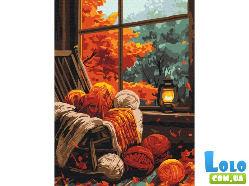 Картина по номерам Осенний уют, Brushme (30х40 см)