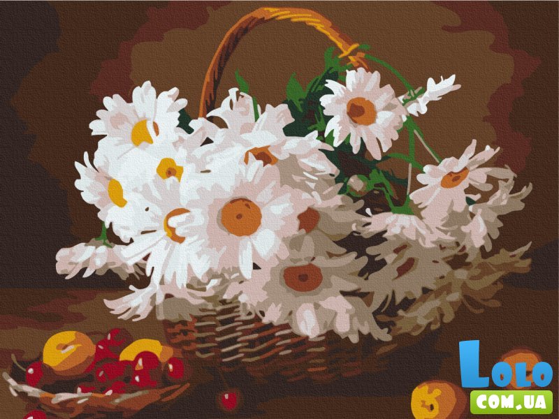Картина по номерам Дикие ромашки, Brushme (30х40 см)
