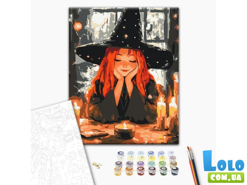 Картина по номерам Ночь ведьмы, Brushme (30х40 см)