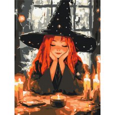 Картина по номерам Ночь ведьмы, Brushme (30х40 см)
