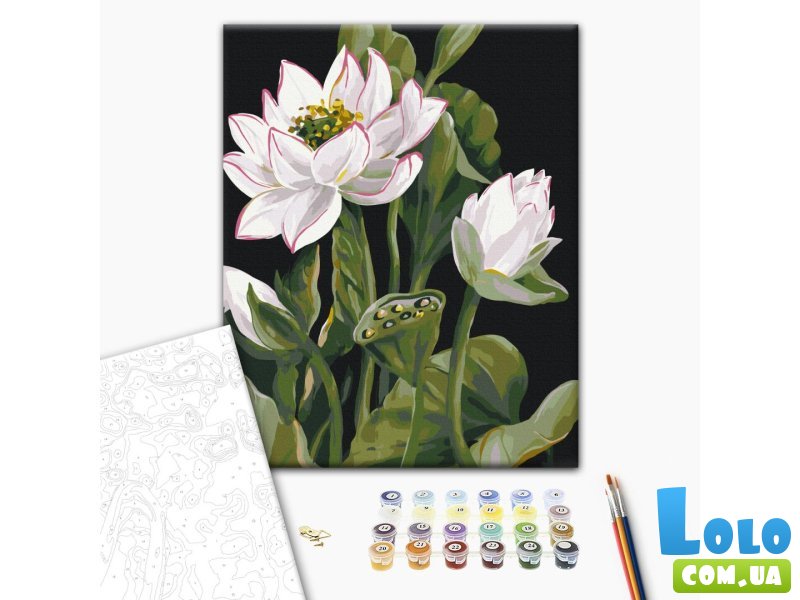 Картина по номерам Расцвет вдохновения 2 ©LUNATART, Brushme (40х50 см)