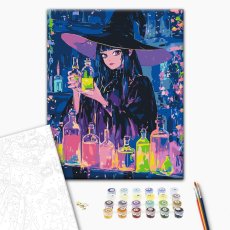 Картина по номерам Секреты алхимии, Brushme (40х50 см)