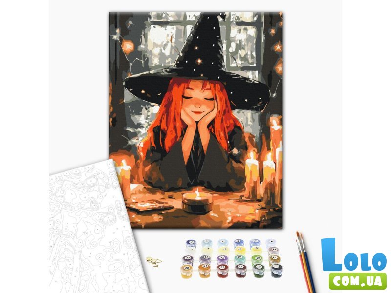 Картина по номерам Ночь ведьмы, Brushme (40х50 см)