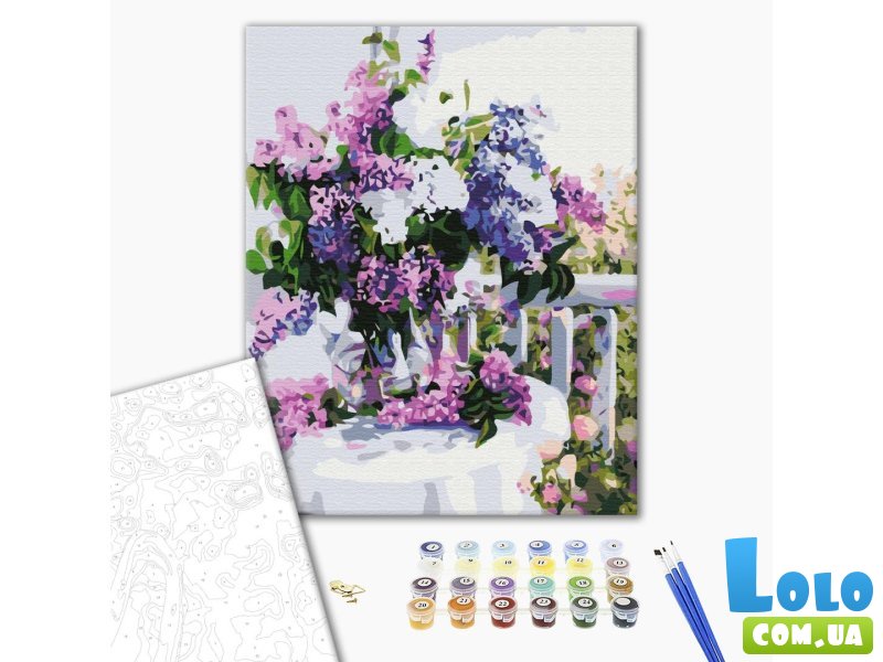 Картина по номерам Сирень, Brushme (40х50 см)