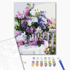 Картина по номерам Сирень, Brushme (40х50 см)