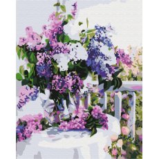 Картина по номерам Сирень, Brushme (40х50 см)