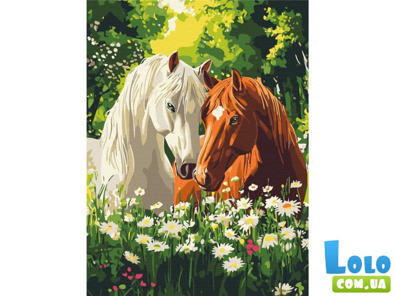 Картина по номерам Тишина цветущего утра, Brushme (30х40 см)