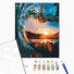 Картина по номерам Закат сквозь волны, Brushme (40х50 см)