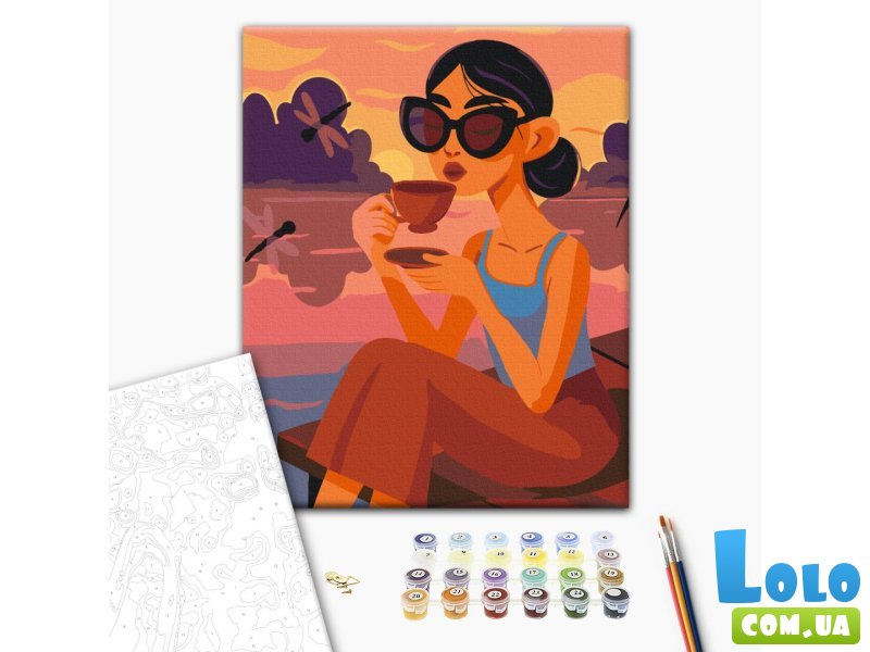 Картина по номерам Мир подождет ©Татьяна Шевцова, Brushme (30х40 см)