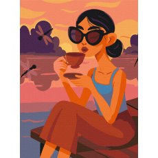 Картина по номерам Мир подождет ©Татьяна Шевцова, Brushme (30х40 см)