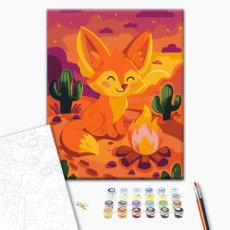 Картина по номерам Путешествия лисенка ©Татьяна Шевцова, Brushme (30х40 см)