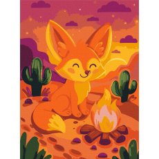 Картина по номерам Путешествия лисенка ©Татьяна Шевцова, Brushme (30х40 см)