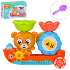 Игрушка для купания Лодка-водопад