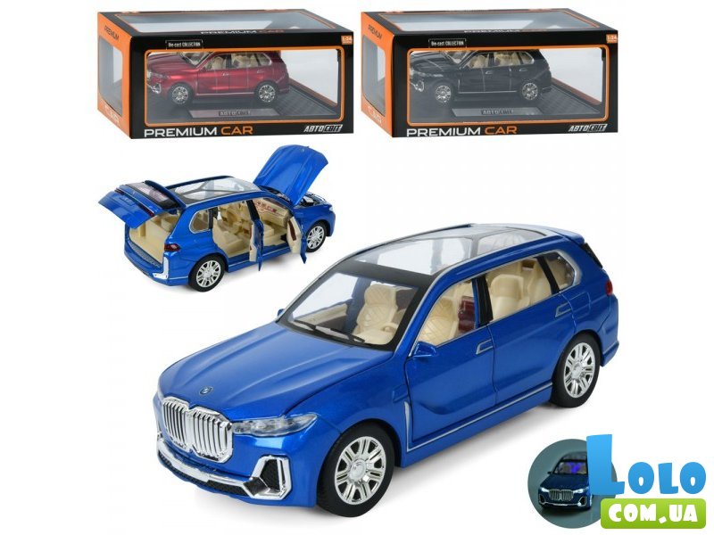 Машина металлическая BMW X7, АвтоСвіт (в ассортименте)
