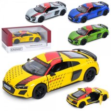 Машина металлическая Audi R8 Coupe Livery Edition, Kinsmart (в ассортименте)