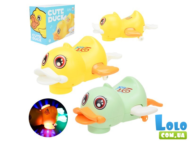 Музыкальная игрушка Утка (в ассортименте)