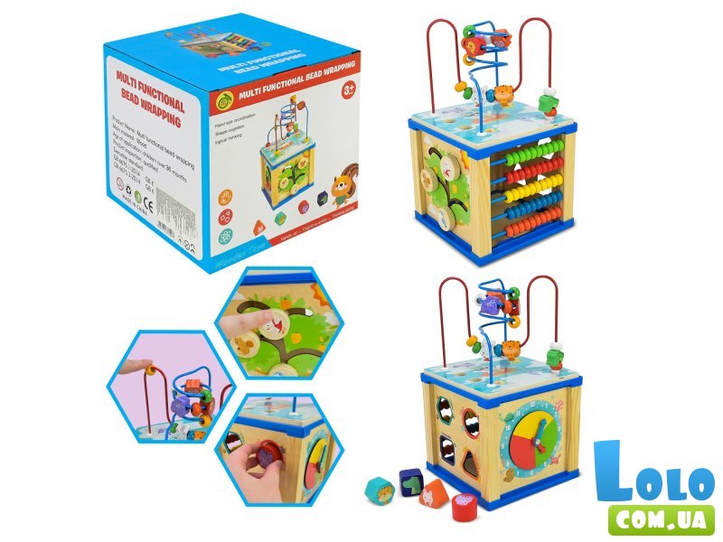 Деревянная игрушка Бизикуб